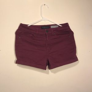 BOGO 1/2 OFF red high waisted shorts size 4
